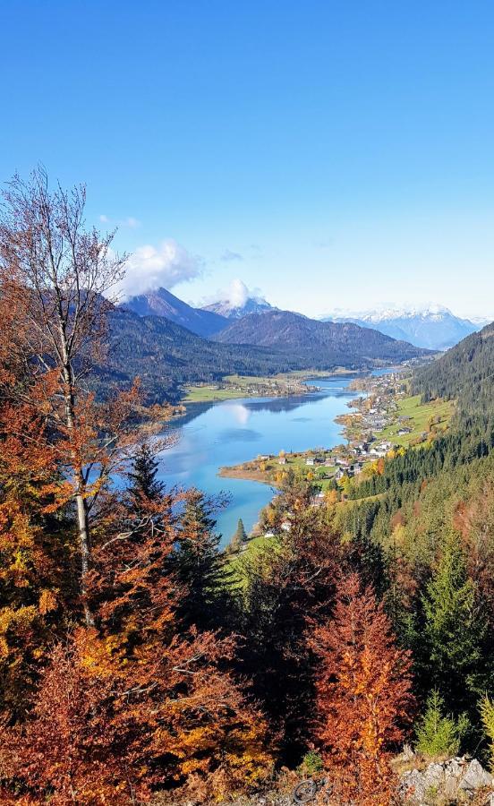 Kraners Alpenhof Bio Bed And Breakfast Pension Weissensee Exterior foto